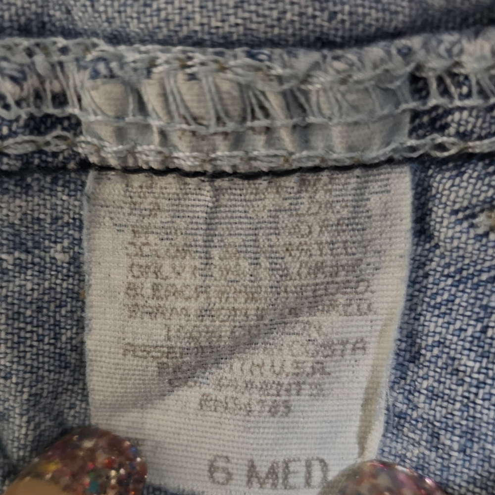 Lee Riveted Denim Shorts - Picture 4 of 4